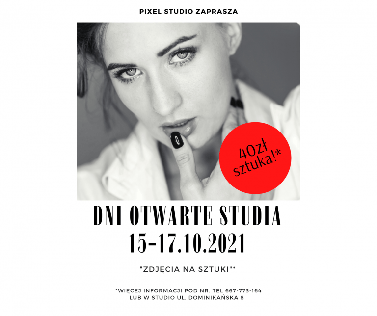 Dni Otwarte Pixel Studio 15 -17.X. 2021 12 1 piatek 1.10 post fb